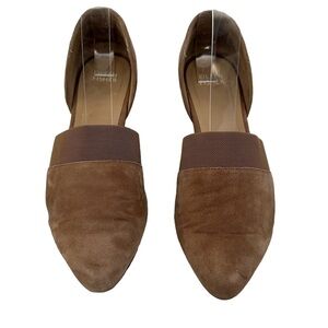Eileen Fisher Brown Suede Flats
